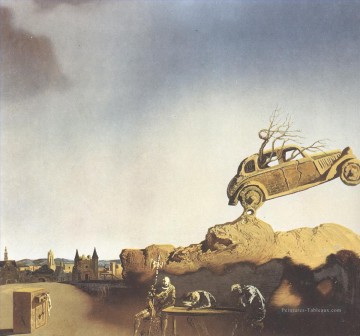 Salvador Dalí Painting - Aparición de la ciudad de Delft Salvador Dali